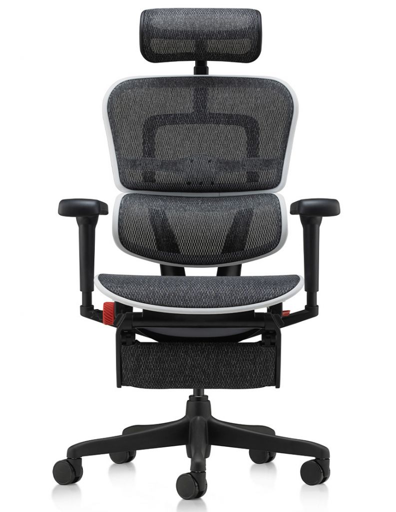 Крісло геймерське Ergohuman ultra aurora white 4