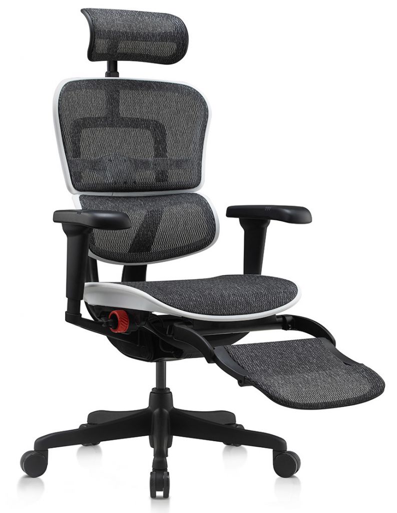 Крісло геймерське Ergohuman ultra aurora white 5
