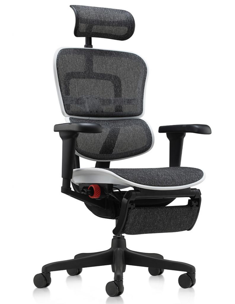 Крісло геймерське Ergohuman ultra aurora white 1