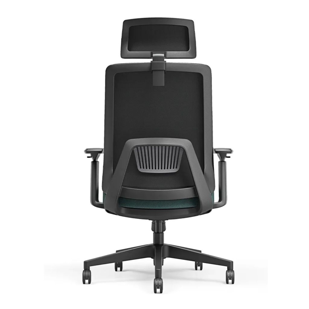 Крісло офісне Tanit dark grey/blue синхронний 3