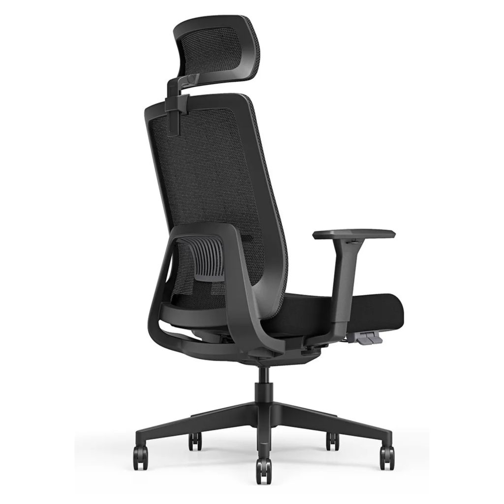 Кресло офисное Tanit all black синхронный 3