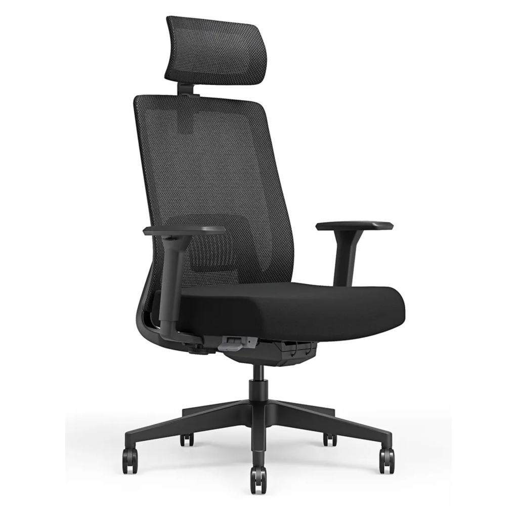 Кресло офисное Tanit all black синхронный 1