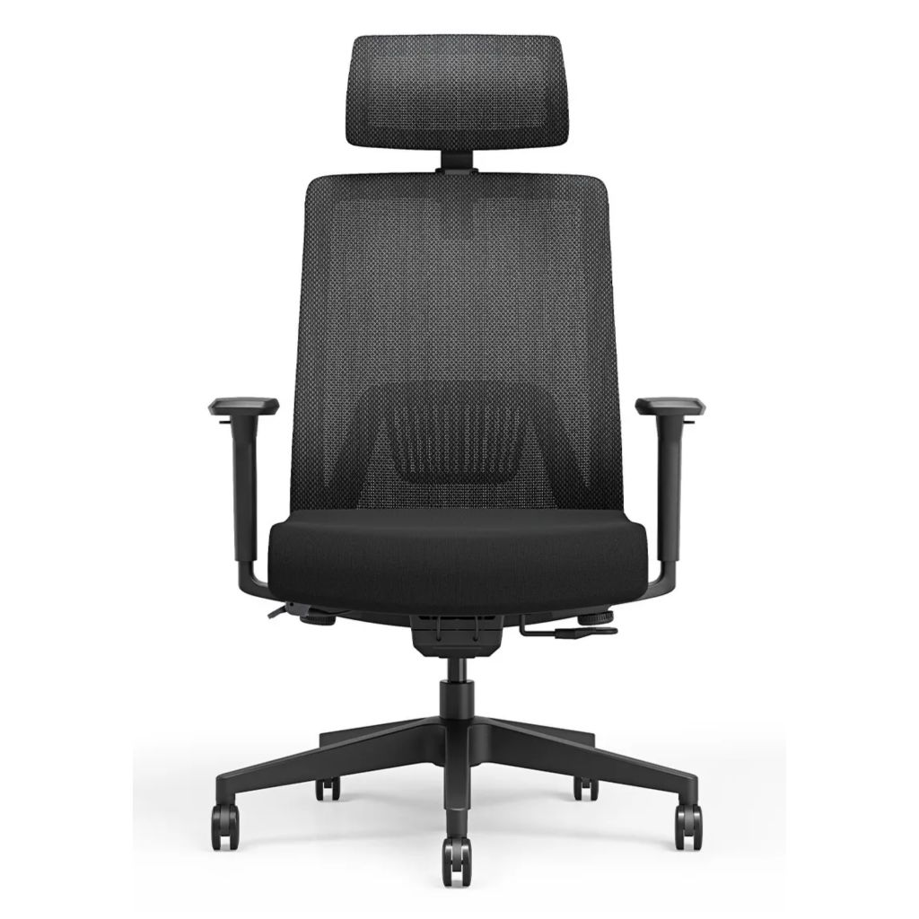 Кресло офисное Tanit all black синхронный 5