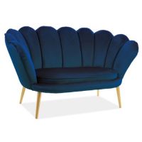 Диван Signal MAGNOLIA 2 VELVET каркас золото