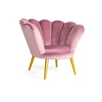 Крісло Intarsio MAGNOLIA 1 VELVET каркас золото