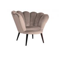 Крісло Intarsio MAGNOLIA 1 VELVET каркас венге