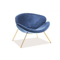 Крісло Intarsio MAJOR VELVET каркас золото
