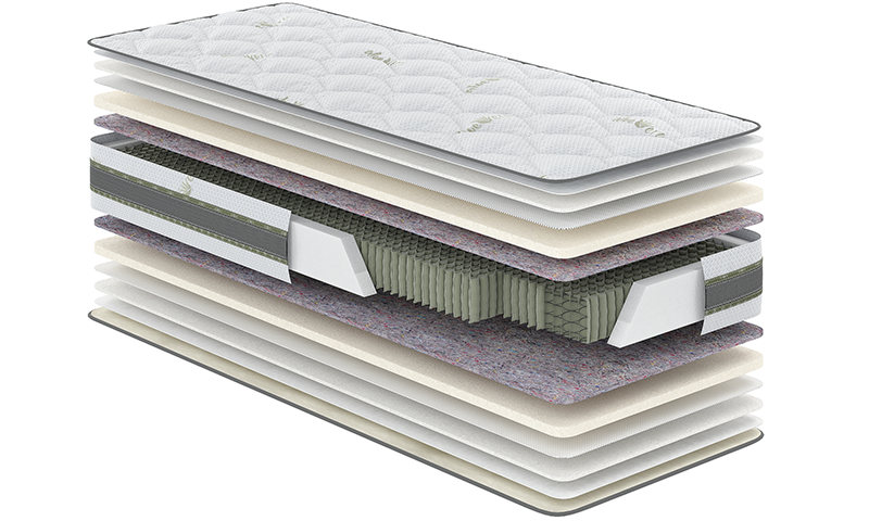 Ортопедичний матрац Aloe Vera Верда Come-For з Micropocket S1000