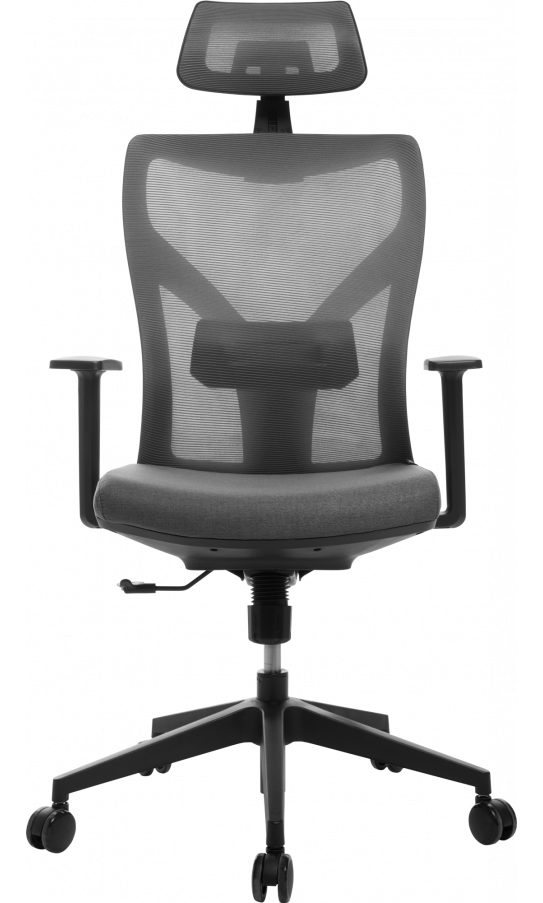 Офісне крісло H-3002 сітчасте black/gray