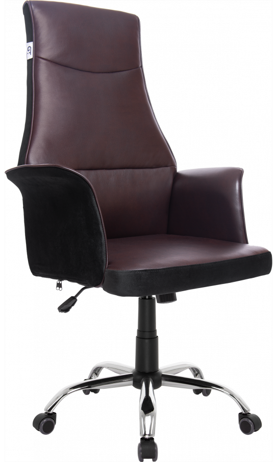 Офісне крісло B-4030 black/dark brown