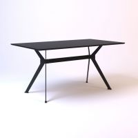 Стіл обідній Stealth Lovko 160х90 см дуб/метал