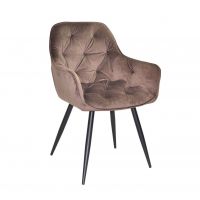 Стілець обідній Chic тк. коричневий PHL-402