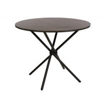 Стіл обідній Aqua H18 black D90*79 см