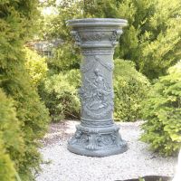 Садова скульптура Колона кругла з ангелами