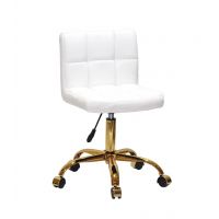 Стілець м'який Arno екошкіра біла GD-Office