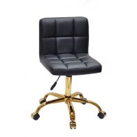 Стілець м'який Arno екошкіра чорна GD-Office