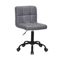 Стілець м'який Arno екошкіра сіра 1001 BK-Office