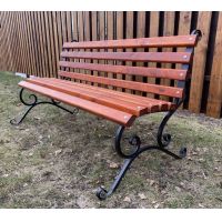 Лавка садова для вулиці дерев'яна 2.0/2.2 м