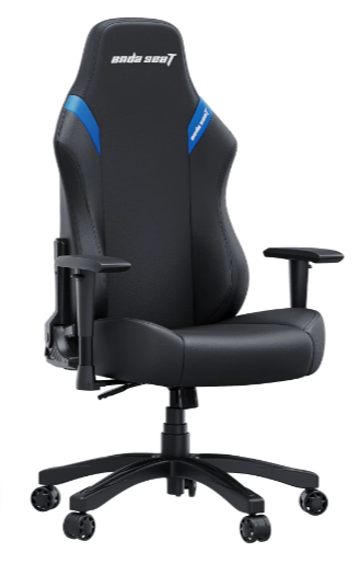 Геймерське крісло Luna L Black/Blue PVC