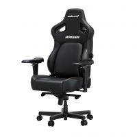 Геймерське крісло Kaiser 4 XL чорний Premium PVC