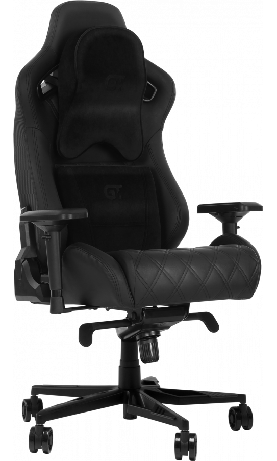 Геймерське крісло X-0724 black екошкіра