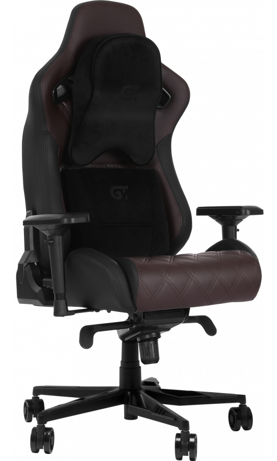 Геймерське крісло X-0724 black/brown екошкіра