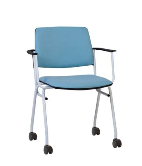 Стілець Isit arm white RMH на колесах