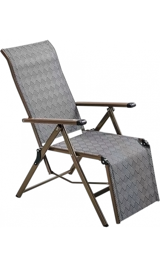 Крісло-шезлонг G-9088 gray розкладне