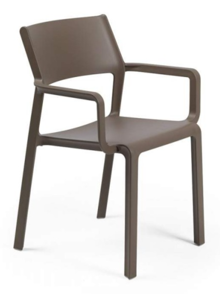 Крісло Trill Armchair Nardi пластикове