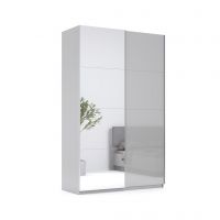 Шафа-купе Megy 1.5 м глянець шиншила сіра