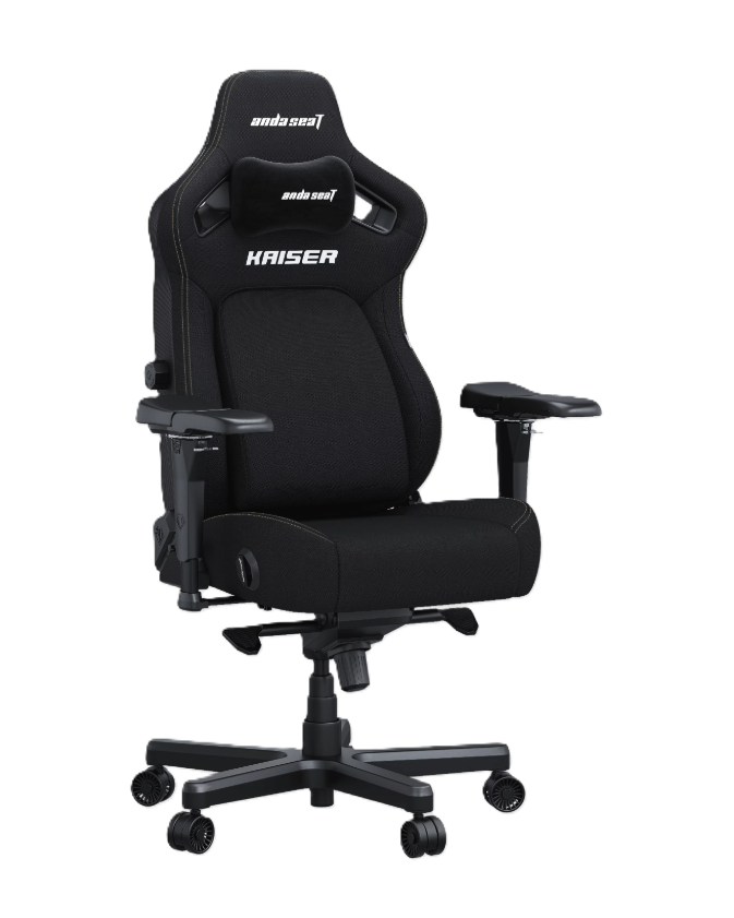 Геймерське крісло Kaiser 4 XL black fabric