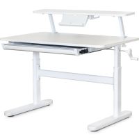 Парта Evo-Kids TH-210 White з поличкою