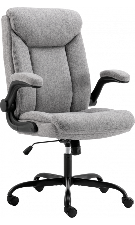 Крісло офісне B-5744 тканина gray