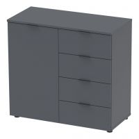 Комод Рон 1 Doros 1 фасад 4Ш 80 см