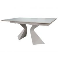 Стіл Laura ceramic 160/240 білий мат