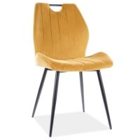 Стілець кухонний Arco velvet/металеві ніжки