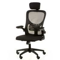 Крісло офісне Viper black з підголівником