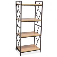 Стелаж Tablo R4 ДСП дуб/темно-коричневий