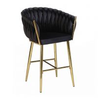 Крісло напівбарне Lola Bar 65 чорний UC-904