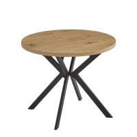 Стіл розкладний Vitis МДФ OAK/метал чорний