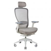 Крісло офісне In-Point сітка light grey/M61002